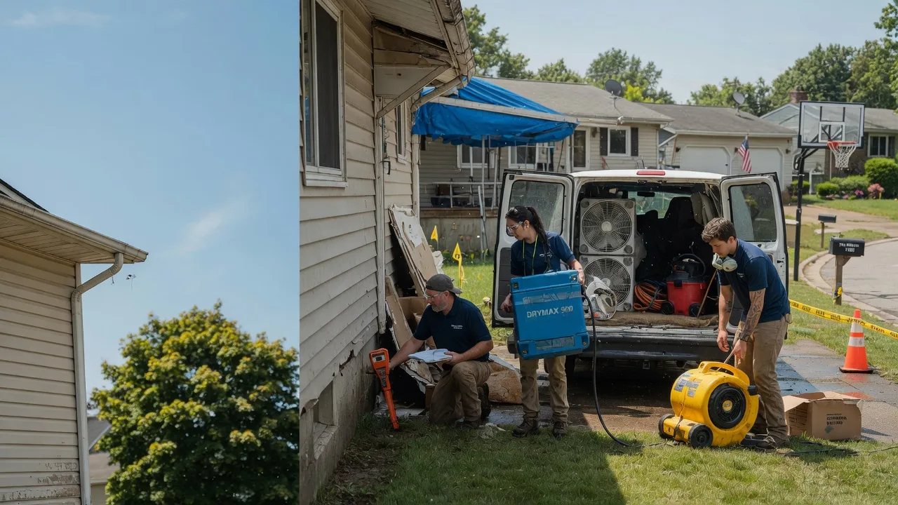 Ceiling Leak Cleanup in Mars, PA near me