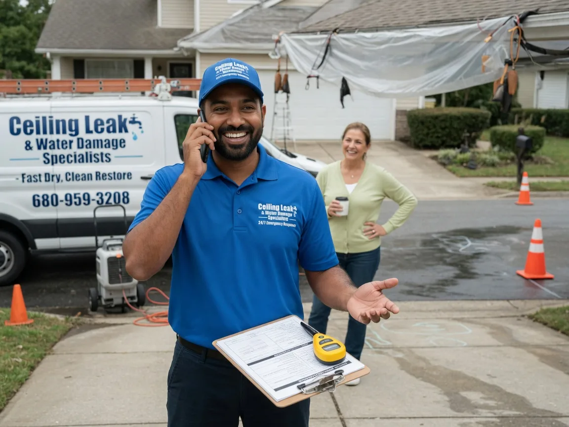 Ceiling Leak Cleanup Mars, PA FAQs